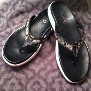 Coach Signature Sandals