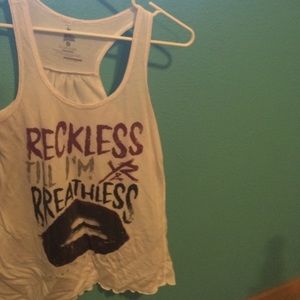 Young and reckless tank