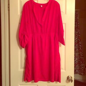 Red old navy dress