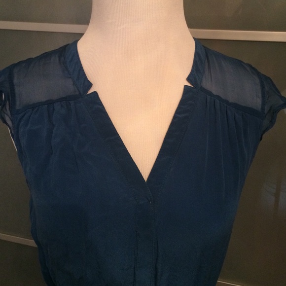 100% delicate silk ruffle dress - Picture 3 of 4