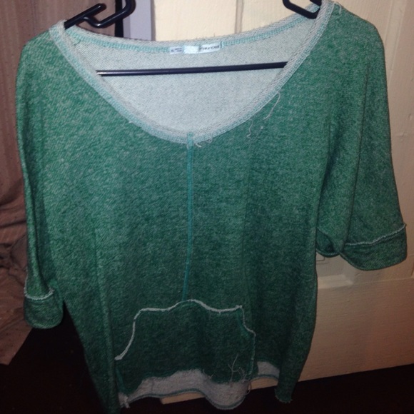 Green sweater