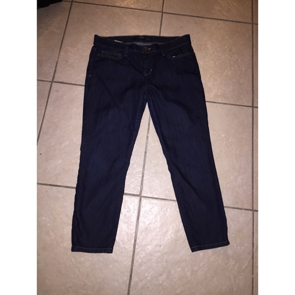 Joe's Jeans Capris Dark Blue stretch