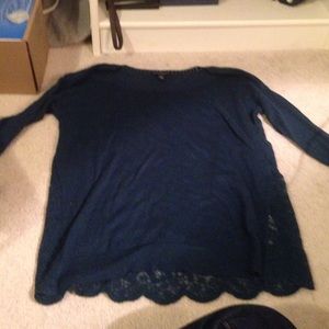 American eagle lace sweater