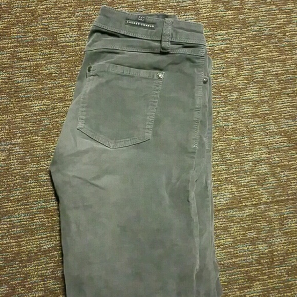 Lauren Conrad grey corduroy skinny jeans