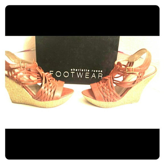 BROWN MAPLE WEDGE HEEL