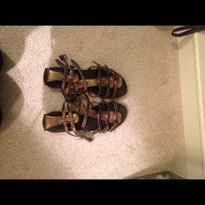 Gladiator sandals!