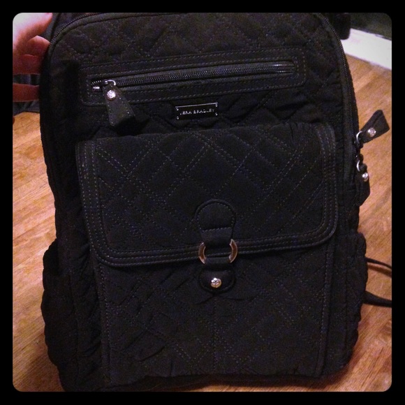 Vera Bradley Black Backpack