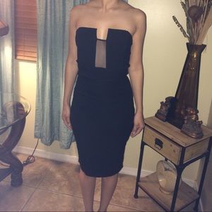 Lulu's black cocktail dress