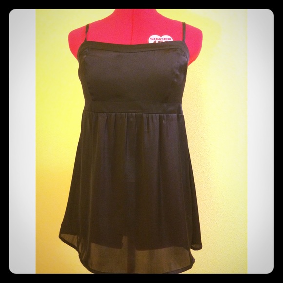 CAbi Tops - ❤️ Silky black top