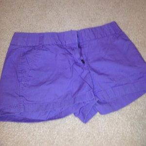 J. Crew Chino Short in purple