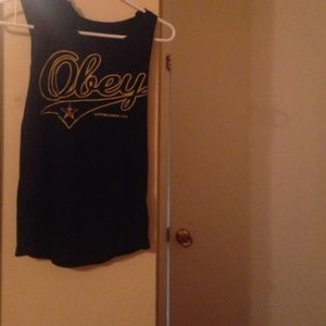 Pre loved obey top