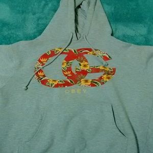 Girls gray Obey hoodie
