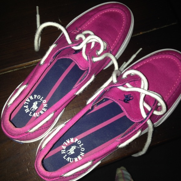 Hot Pink and Navy Blue Polos