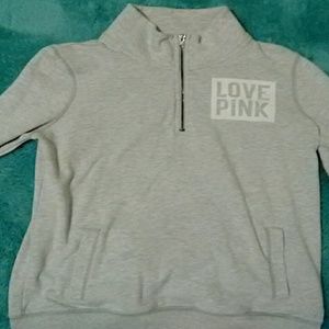 Victoria Secret gray PINK fleece