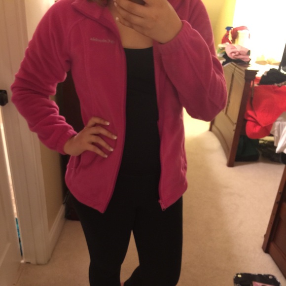 Pink Fleece Jacket