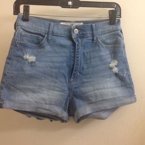 High waisted shorts