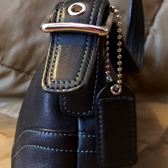 Coach Black Leather Purse - Picture 3 of 4