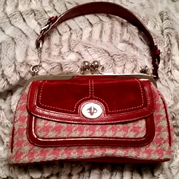 RARE Limited edition Hampton hounds tooth Coach