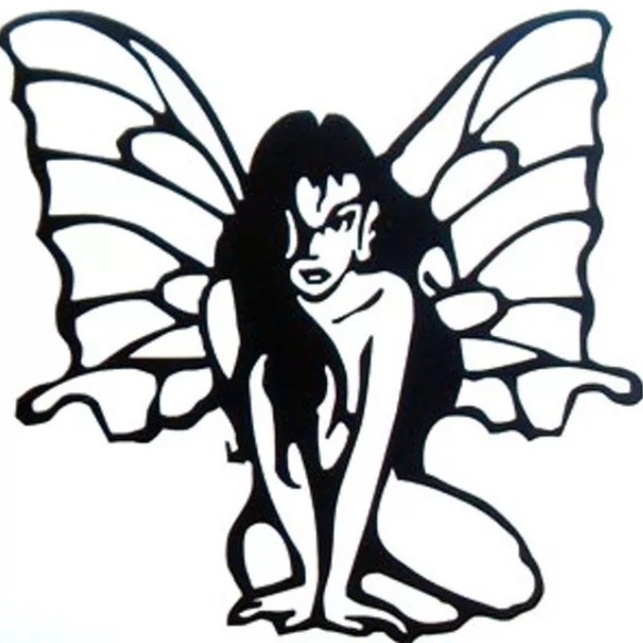 Sexy Fairy Vinyl Decal (select size & color)