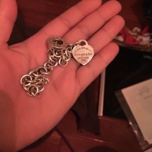 Authentic Tiffany&Co toggle heart bracelet