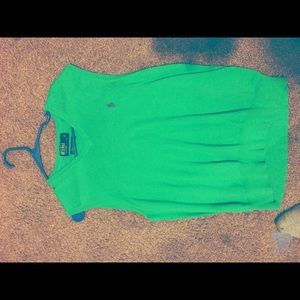 Fancy green polo sweater vest! It's beautiful!(: