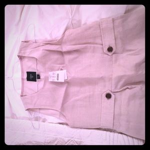 Linen J Crew Factory Dress. NWT