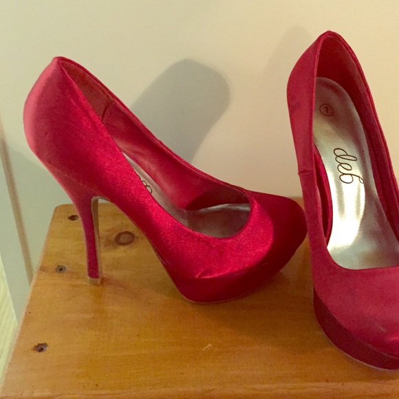 Red stilettos