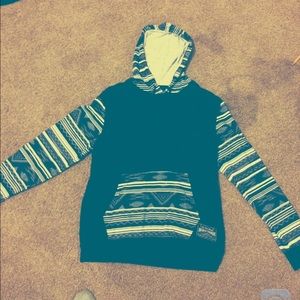 Awesome hoodie with aztec design n great condition