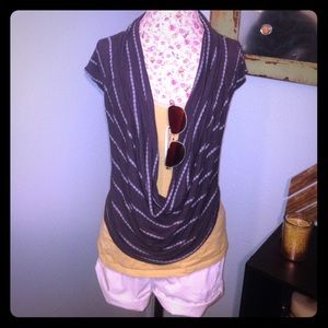 🌟🆕Short sleeve slouch/wrap top