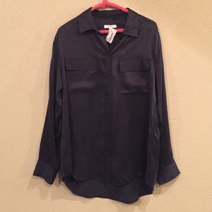 Black equipment blouse