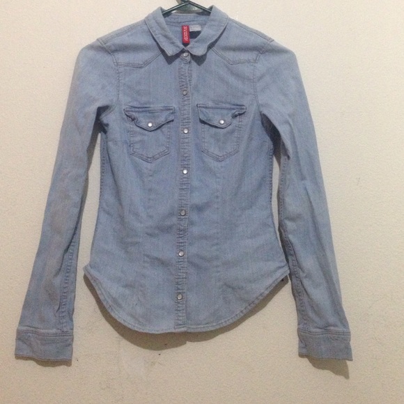Jean/denim like long sleeve