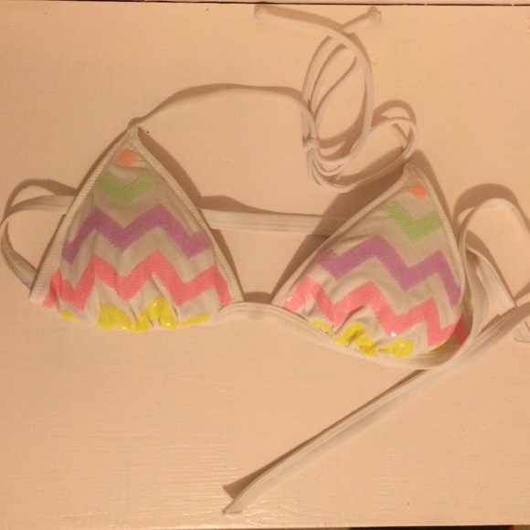 Victorias Secret Sparkly Bathing Suit Top - Picture 1 of 2