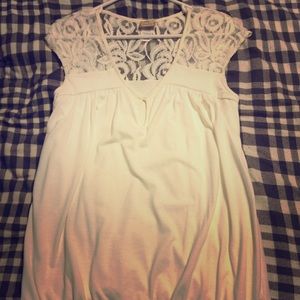 Ivory/cream lace top