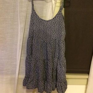 Brandy Melville navy floral dress