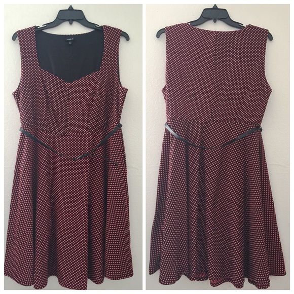 Jacquard Polka Dot Dress