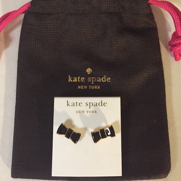 Kate Spade Bow Earrings. Never Worn!
