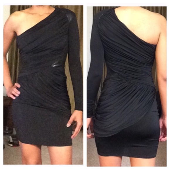 Black sequence dress