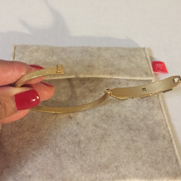 MADEWELL Grey Crystal Clasp Bangle SOLD - Picture 4 of 4