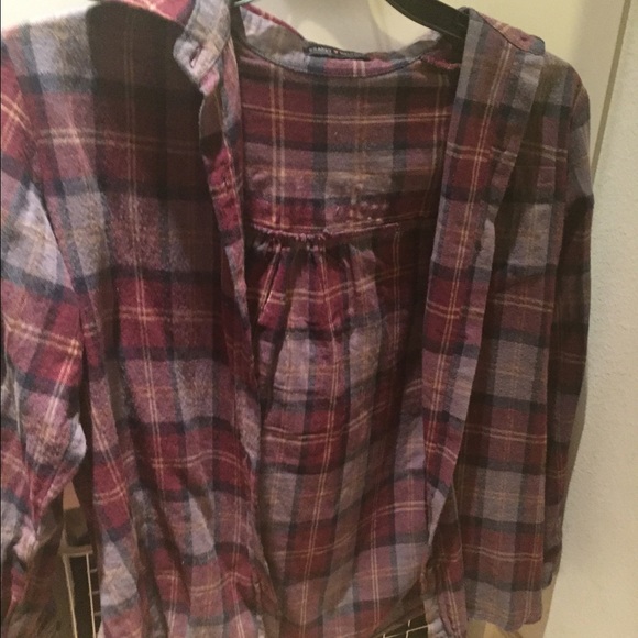 Ride or die pink purple flannel