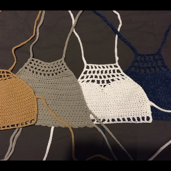 Crocheted Halter Tops - Picture 1 of 1