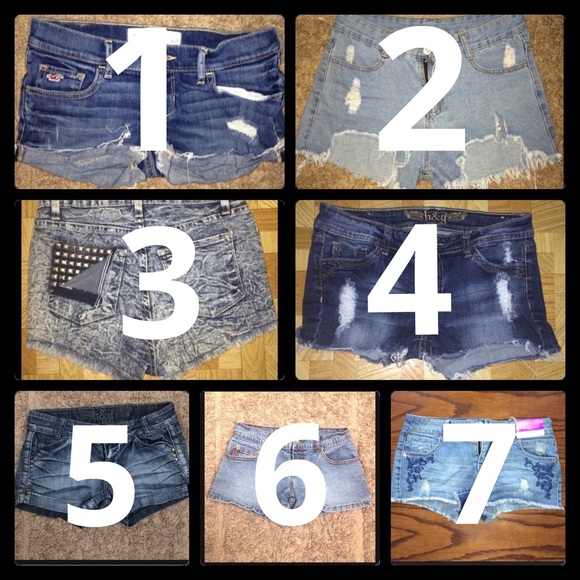 Denim Shorts! 🎀 - Picture 2 of 3