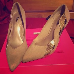 Gold heels