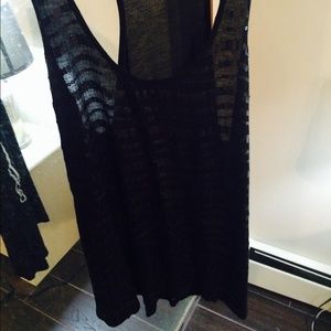NWT Sequined racerback Tank in black from Mossimo