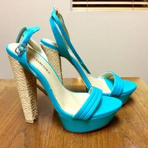 JustFab strappy heels