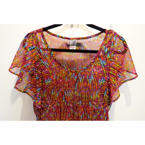 Billabong Tops - Billabong Sheer Watercolor top