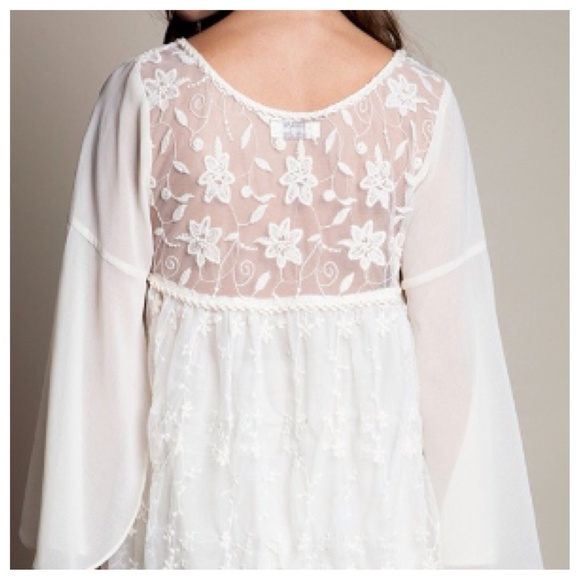 Umgee Boho Lace Babydoll Dress : S M L - Picture 3 of 3