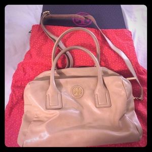 Tory Burch Beige Satchel