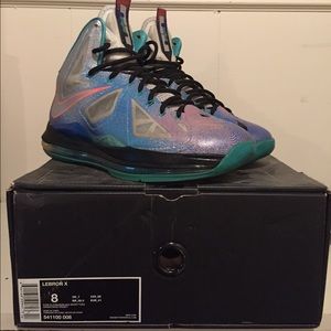 Lebron X pure platinum!