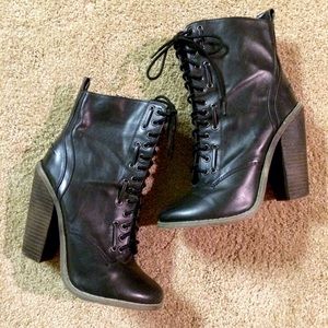 Deena & Ozzy Lace Up Boots