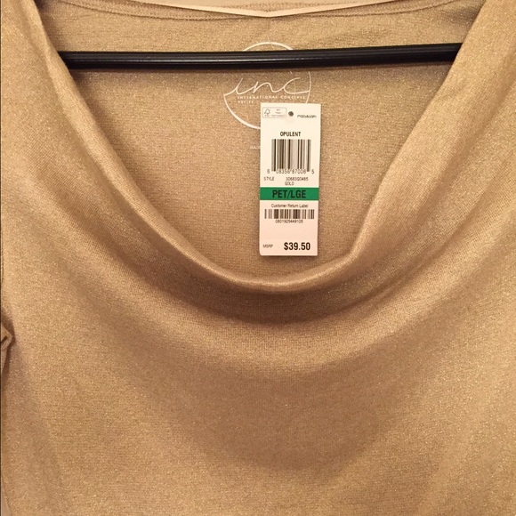 INC Gold Top - Picture 3 of 3